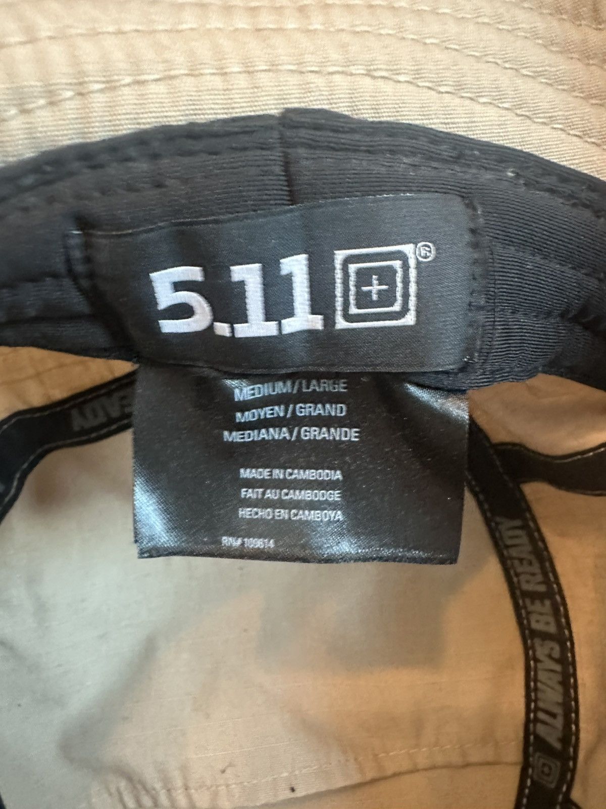 5.11 5.11 BUCKET HAT Size ONE SIZE - 4 Thumbnail