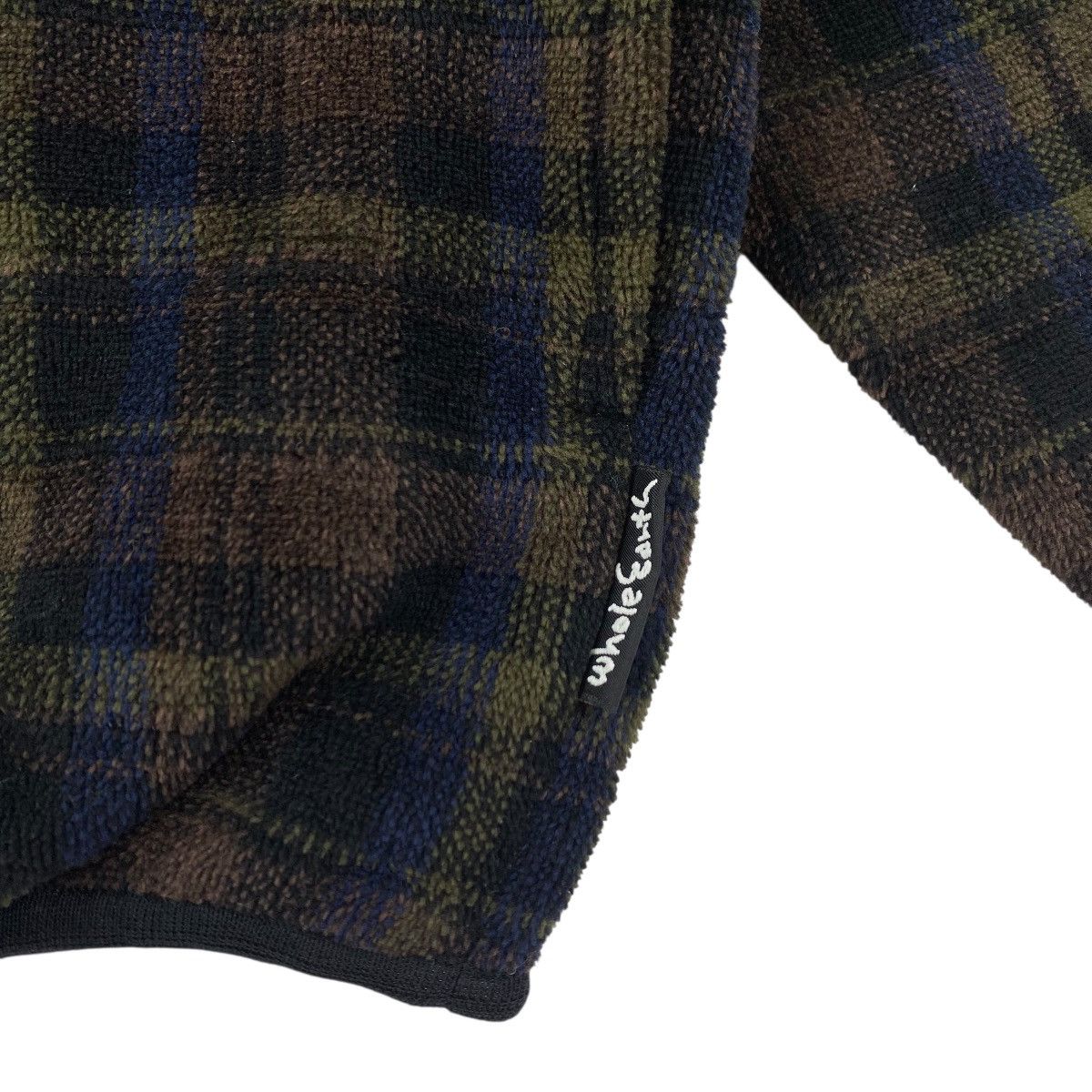 Vintage Vintage 90s WHOLE EARTH Descente Fleece Jacket Sherpa Size US M / EU 48-50 / 2 - 4 Thumbnail