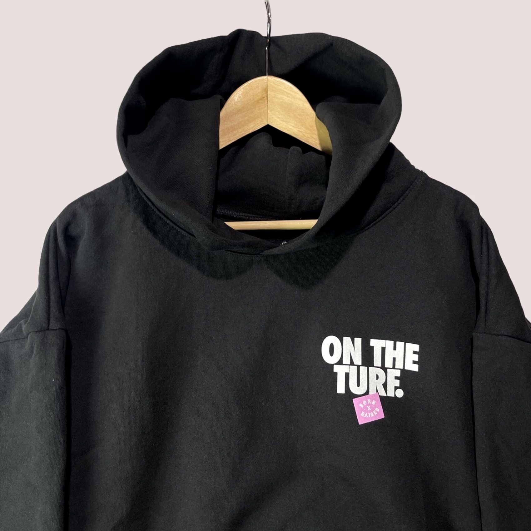 Born X Raised Born x Raised Hoodie Mens 2XL Black Nike SB On The Turf Streetwear Pullover Size US XXL / EU 58 / 5 - 1 Thumbnail