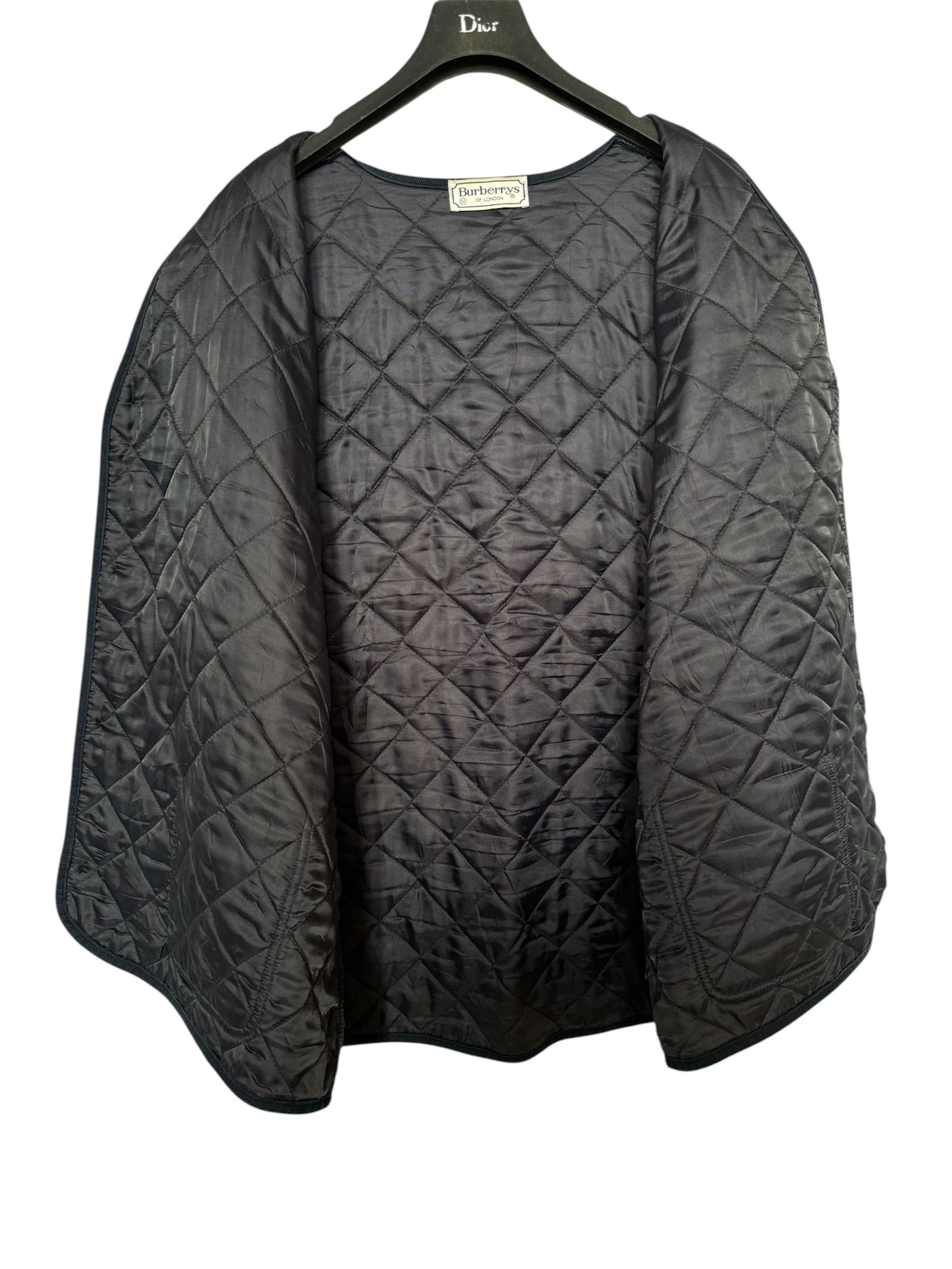 Burberry Vest burberrys quilted wool blend navy xxl Size US XXL / EU 58 / 5 - 4 Thumbnail
