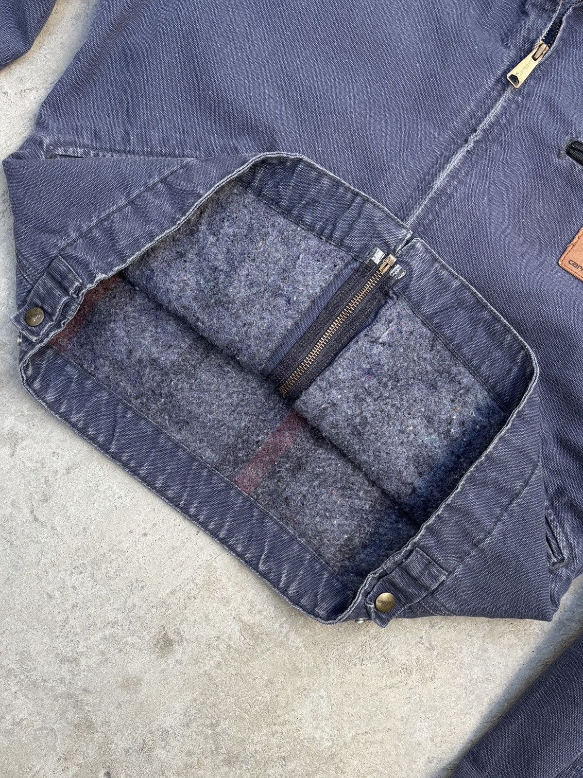Carhartt ❌SOLD❌ VTG 2001 Petrol Blue Carhartt Detroit Jacket J64 PTL Size US M / EU 48-50 / 2 - 6 Thumbnail