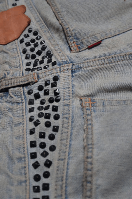 Number (N)ine NUMBER NINE 2006SS Studs Painter Jeans | Grailed