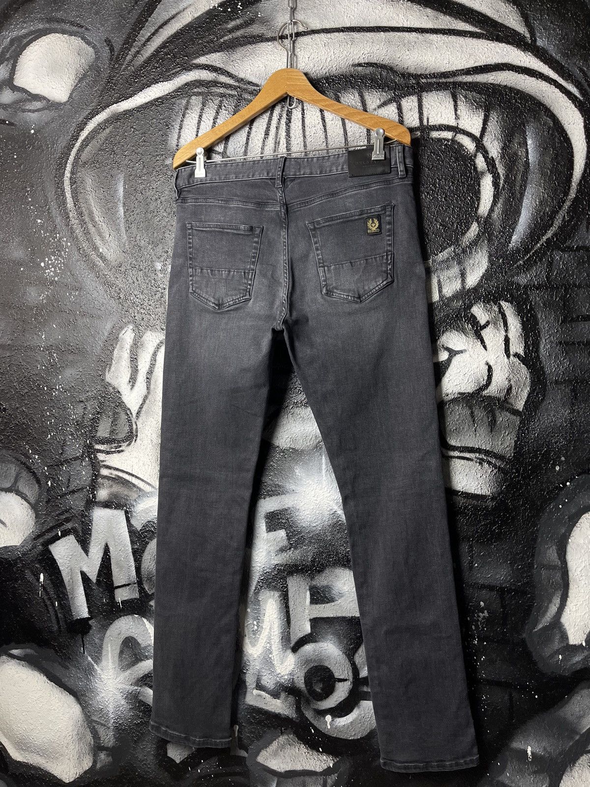 Belstaff Longton Slim Grey Jeans Men's Size 32