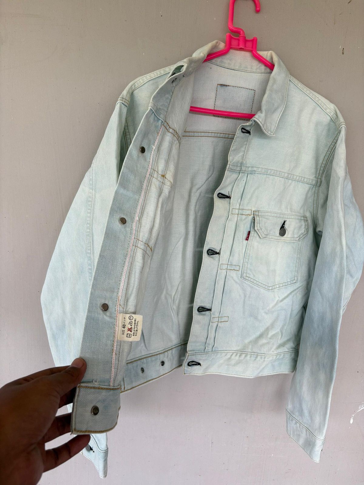 Levi's Vintage Clothing Vintage Levi’s Tracker Denim Jacket Big E Stonewash Design Size US M / EU 48-50 / 2 - 5 Thumbnail