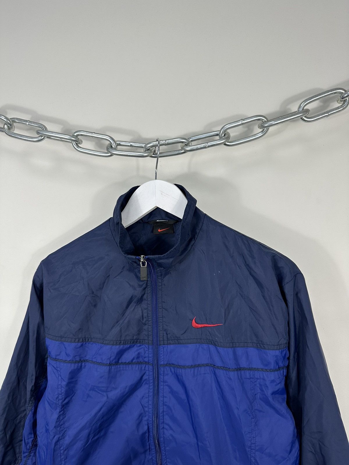 Nike Vintage Nike Baggy Drill Swoosh USA Hype Track Top Jacket Size US XS / EU 42 / 0 - 3 Thumbnail