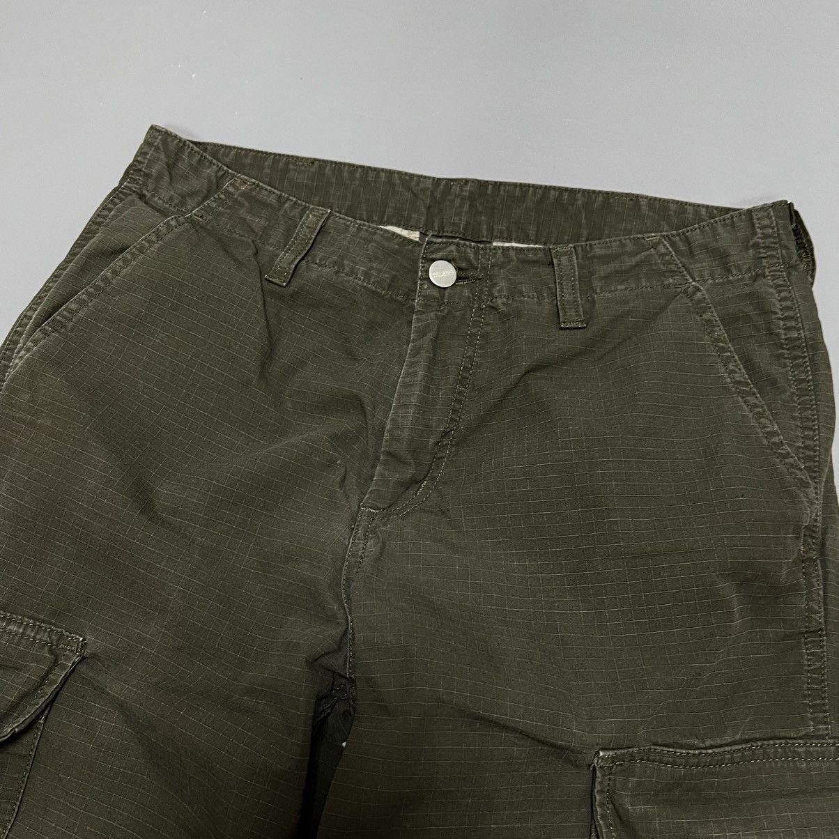 Carhartt × Carhartt Wip × Vintage Carhartt Vintage Cargo Pants Size US 31 - 15 Thumbnail