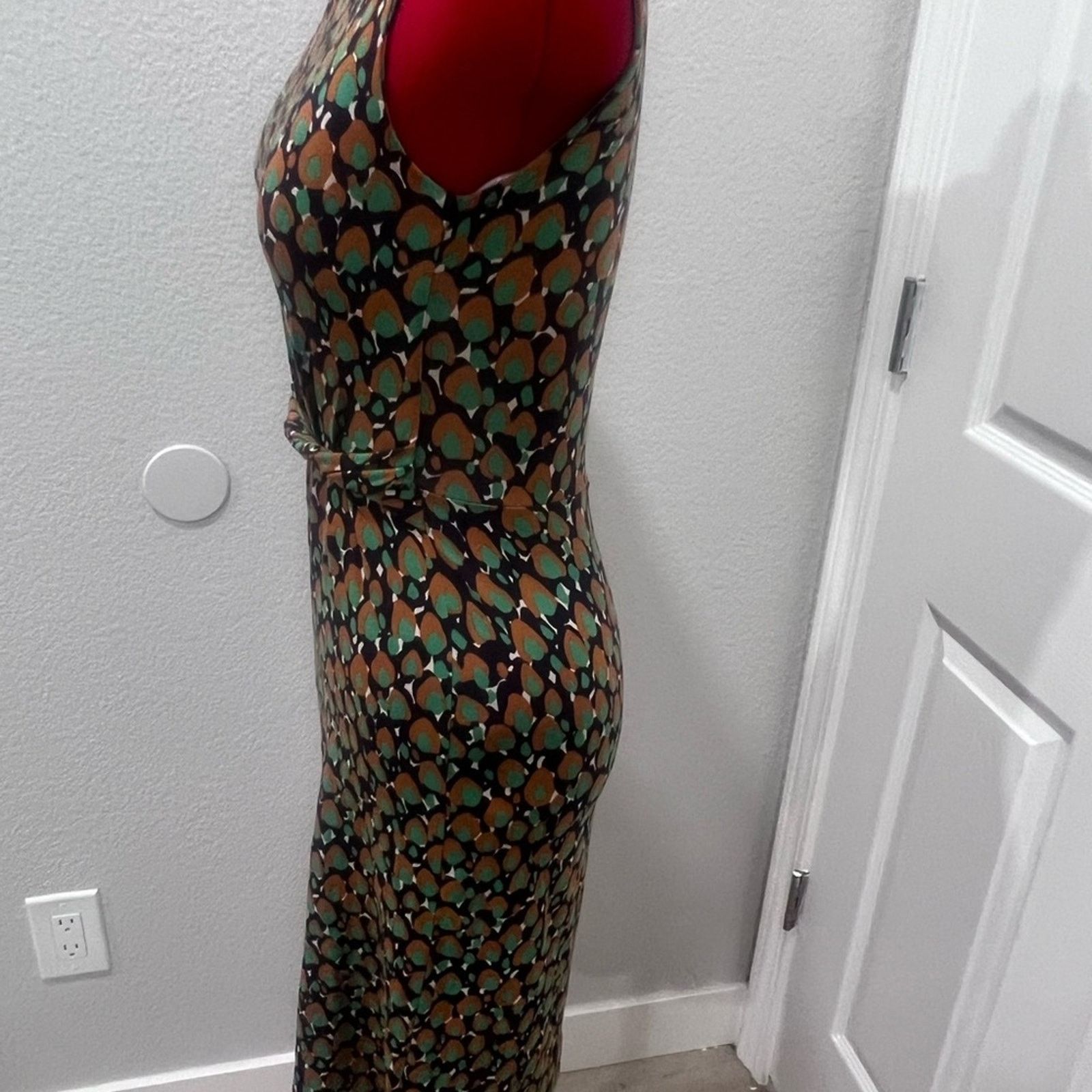 Boden Elegant Boden Multicolor Patterned Dress 2R Size XS / US 0-2 / IT 36-38 - 10 Thumbnail