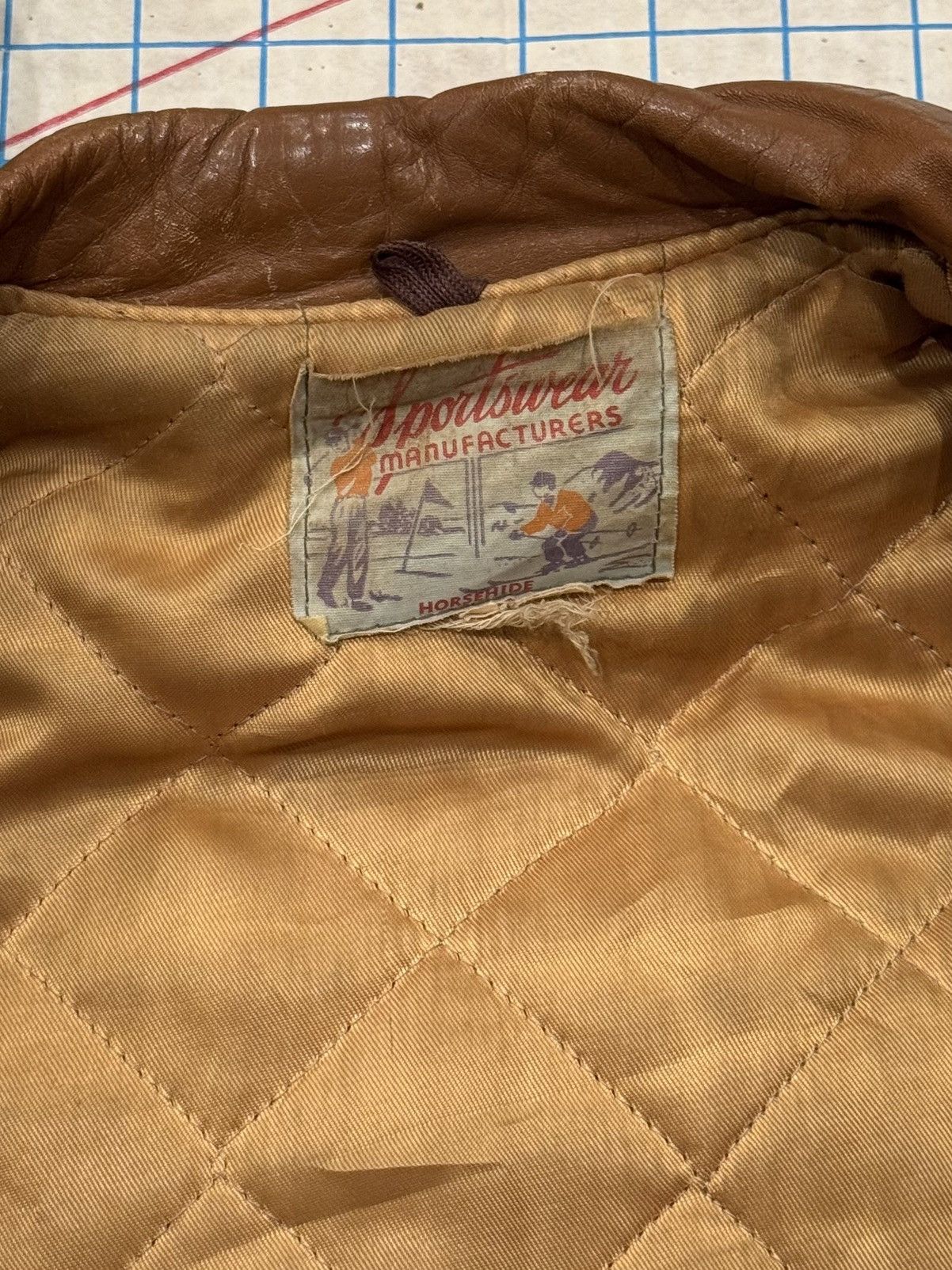 Vintage Vintage Sportswear Manufacturers Horse Hide Fringe Western Size US M / EU 48-50 / 2 - 8 Thumbnail