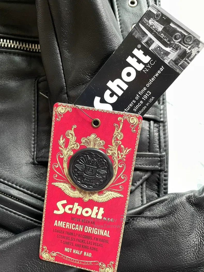 Schott Schott NYC Women's Biker Jacket with diagonal zipper sheep Size S / US 4 / IT 40 - 6 Thumbnail