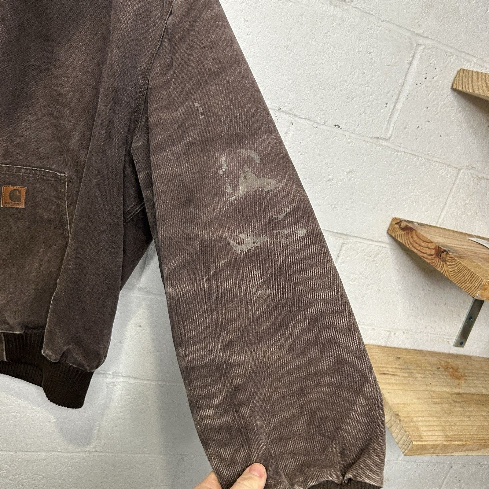Carhartt Vintage Carhartt Hooded Active Jacket “Dark Brown” J130 DKB Size US XL / EU 56 / 4 - 8 Thumbnail