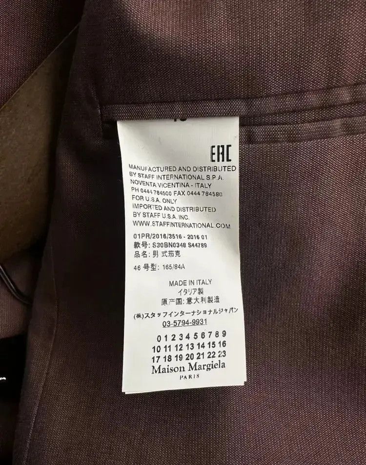 Maison Margiela Sz 46 Maison Margiela Classic Jacket Size US S / EU 44-46 / 1 - 5 Thumbnail