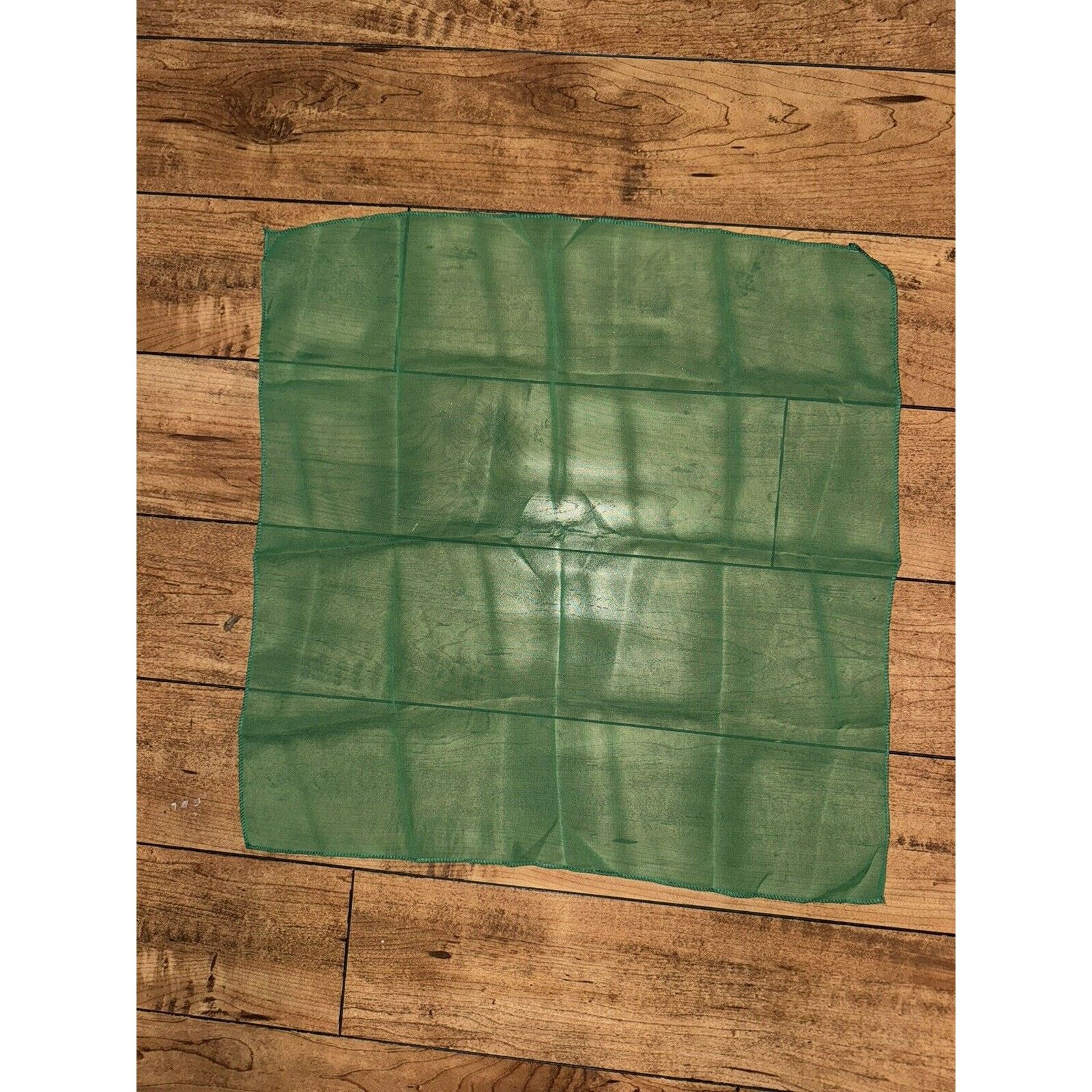Japanese Brand × Vintage Green Silk Pocket Square Mesh Transparent Size ONE SIZE - 1 Preview
