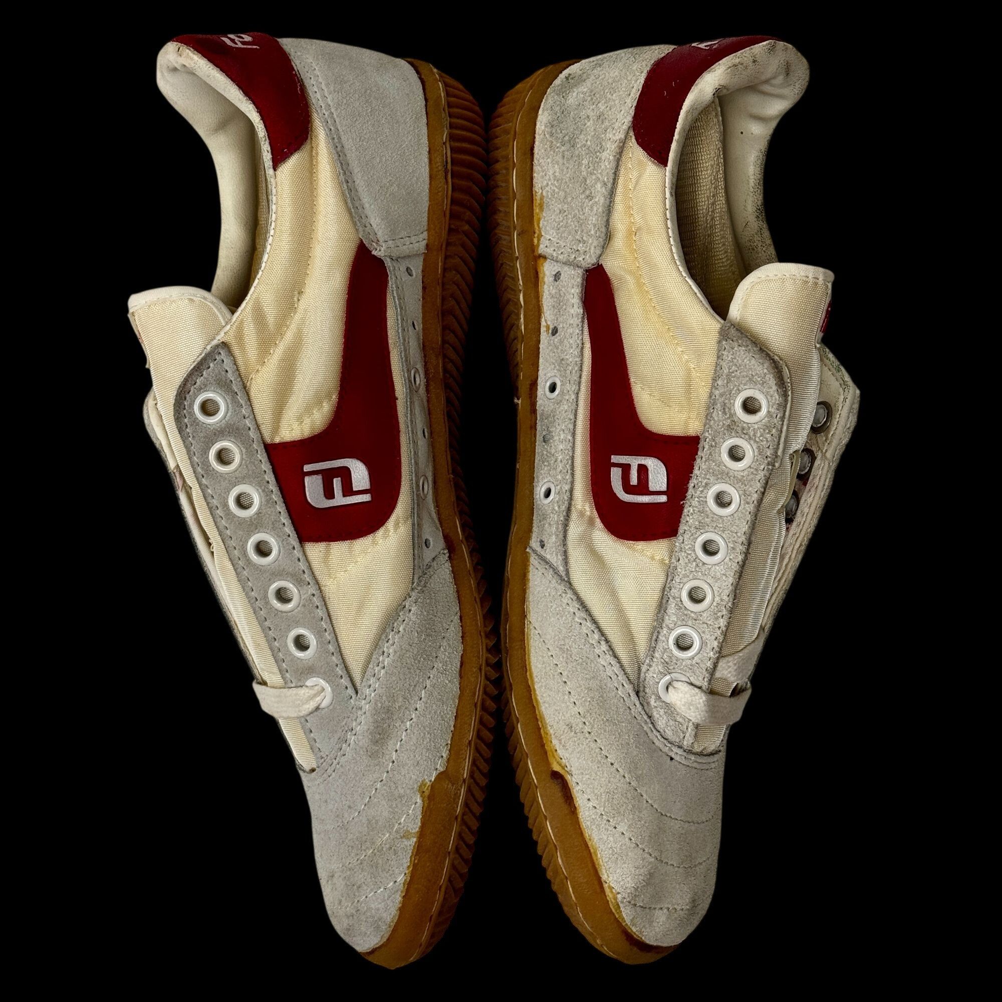 Footjoy NOS Court Sneakers 70’s 80’s Gum Sole Tennis Shoes DEADSTOCK Size US 10.5 / EU 43-44 - 3 Thumbnail