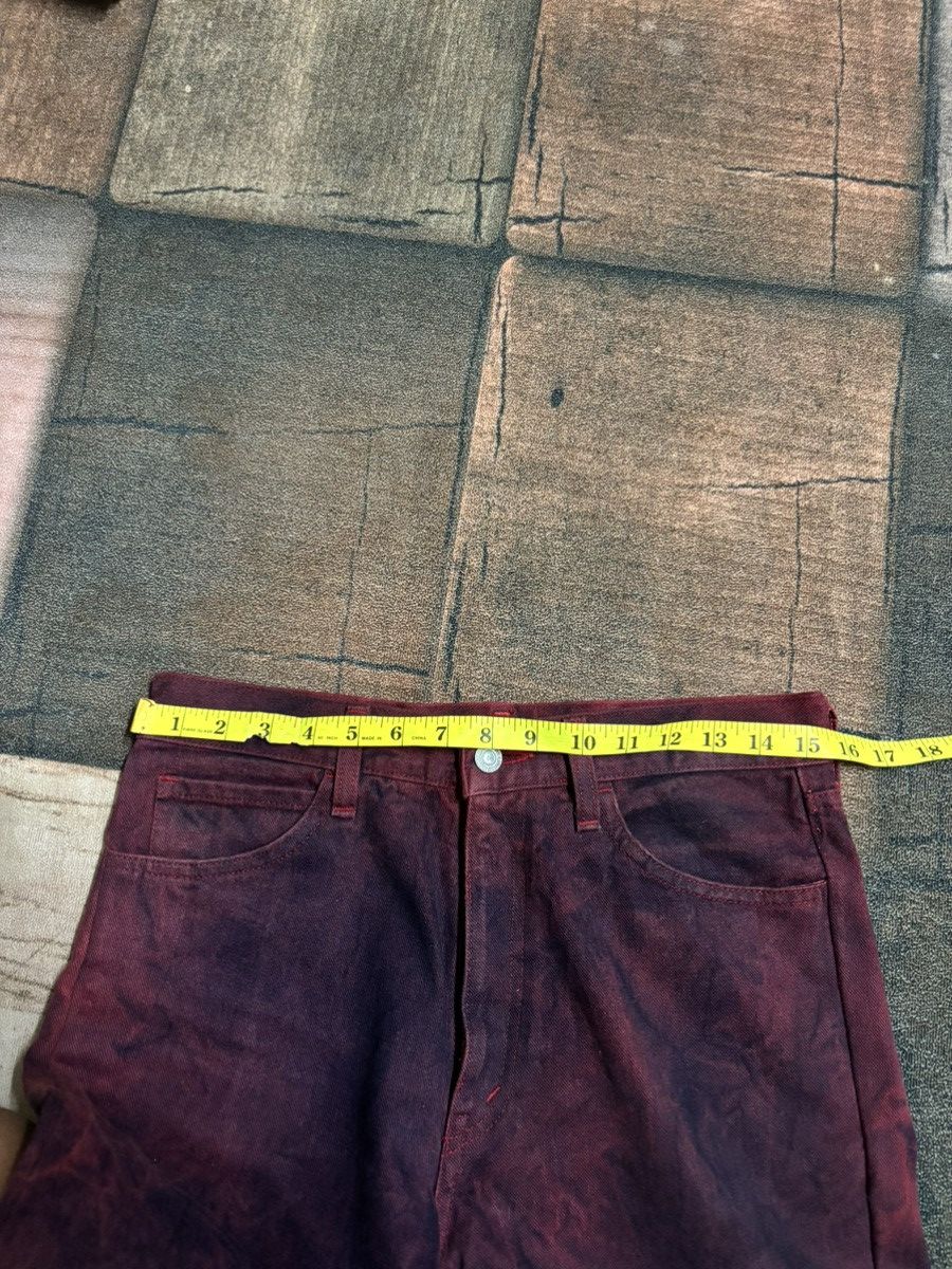 If Six Was Nine flare smoky red black bobson jeans japanese Size US 30 / EU 46 - 18 Thumbnail