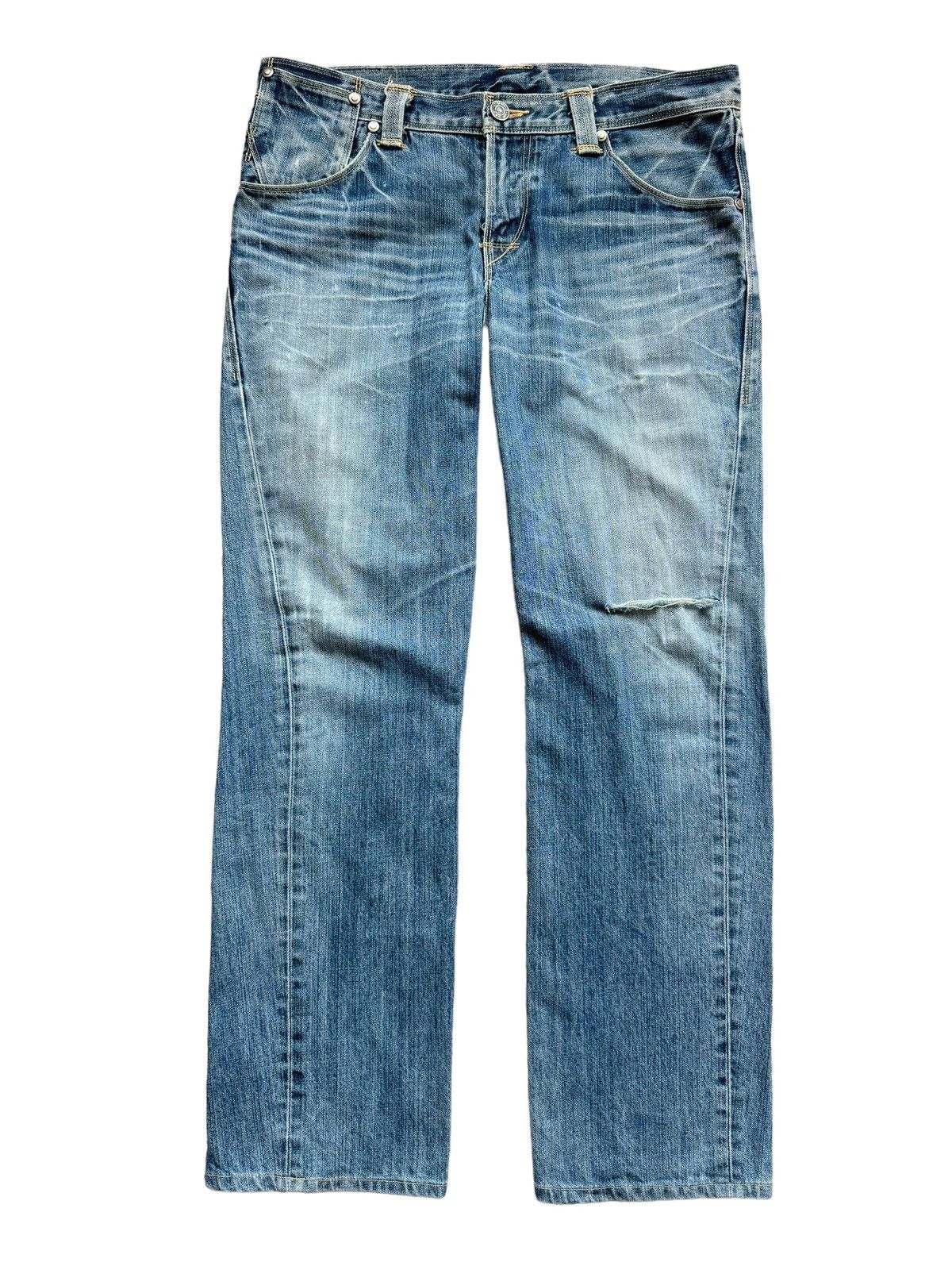 Levi's Vintage Distressed Levi's Engineered Twisted jeans Size US 35 - 2 Thumbnail