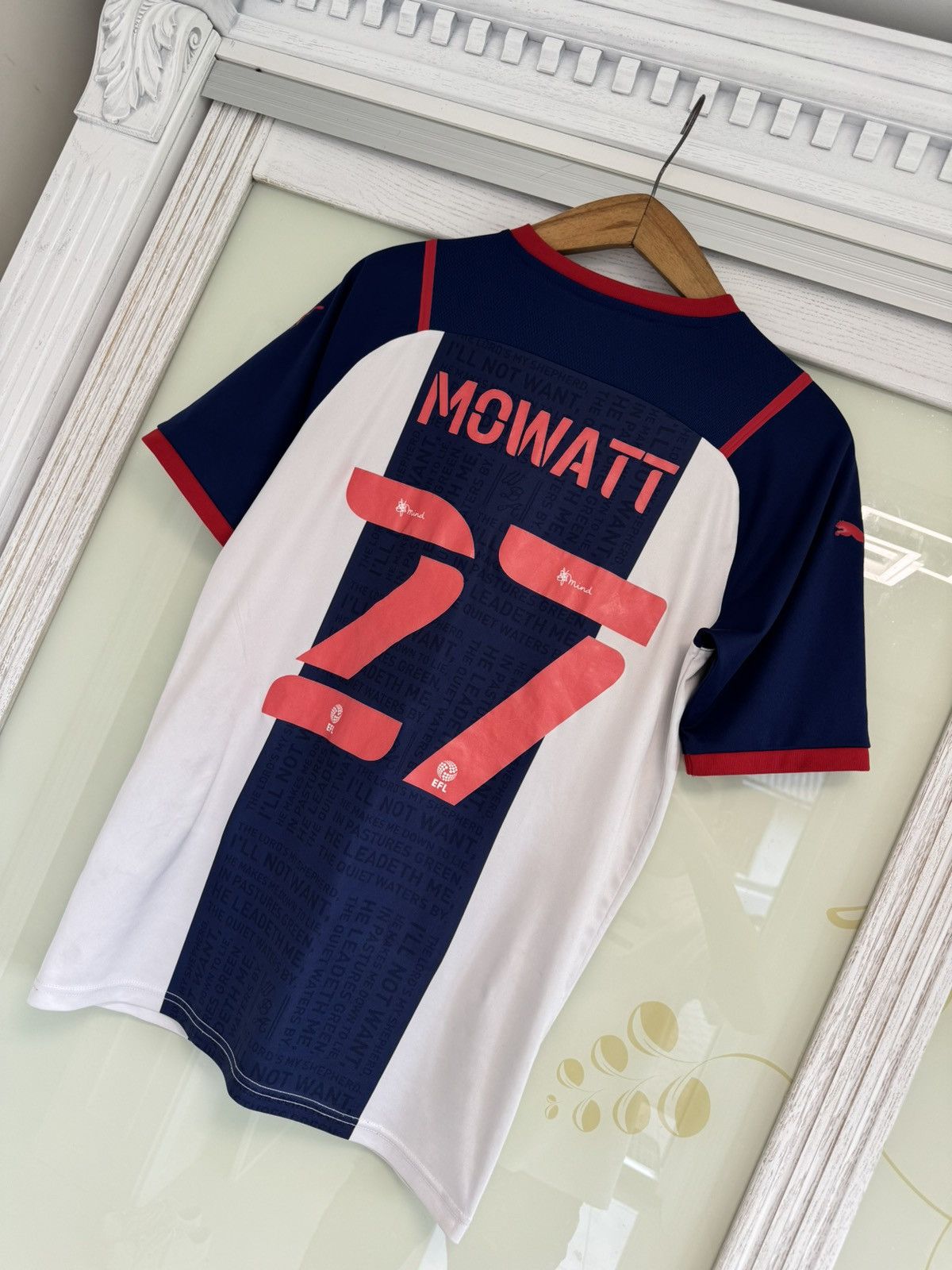 Puma Mowatt #27 West Bromwich Albion 2021-2022 Home Soccer Jersey Size US M / EU 48-50 / 2 - 3 Thumbnail