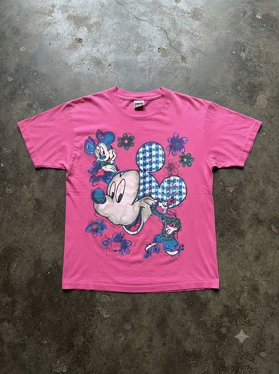 Tokyo Mickey Weeks　ミッキー　古着　ヴィンテージ　フェード Mickey Mouse × Vintage Tokyo Mickey Weeks 2000 Reggae Mickey Rare