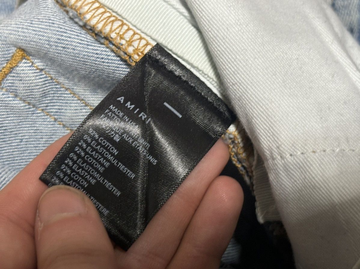 Amiri Amiri Varsity Patch Jeans Size US 31 - 6 Thumbnail