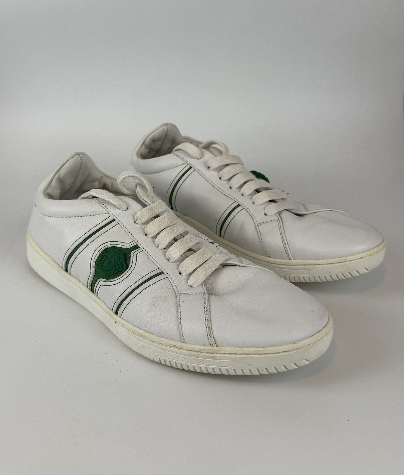Versace Versace Men’s Low-Top Sneakers - White Size US 10 / EU 43 - 12 Thumbnail