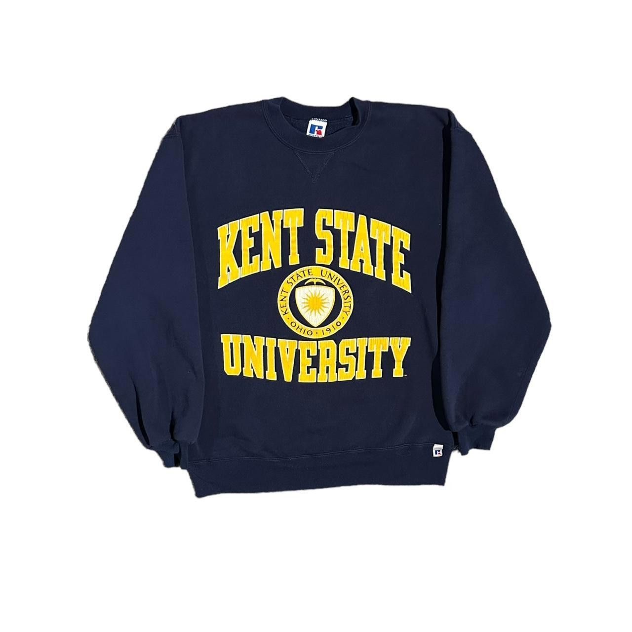 Russell Athletic 90s Kent State University Russell Sweatshirt (MADE IN USA) Size US L / EU 52-54 / 3 - 1 Thumbnail