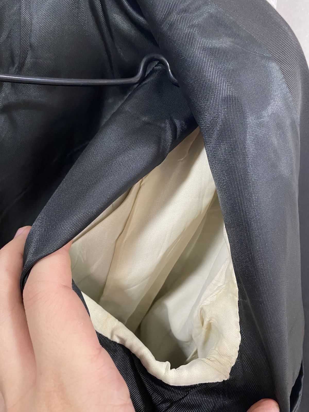 Vintage Antique Black Tuxedo with Shawl Lapel Suit Smoking 60’s Size 48R - 11 Thumbnail