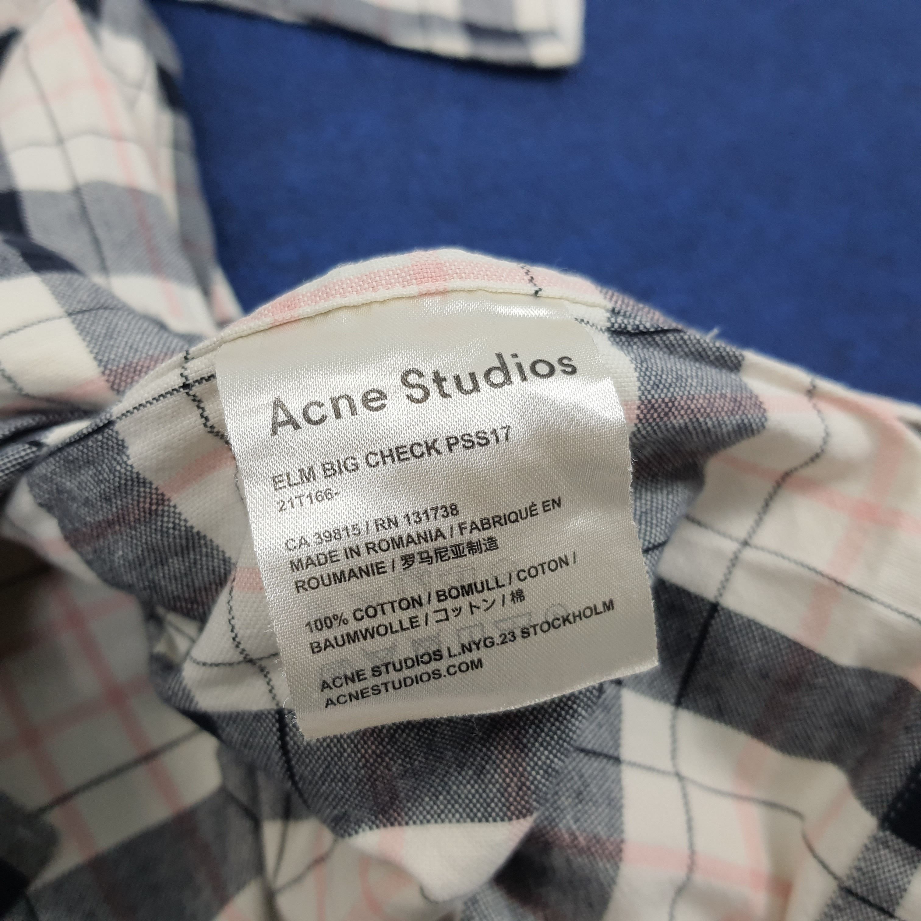Acne Studios × Designer × Vintage Vintage Acne Studios Designer Button Up Shirt Size US M / EU 48-50 / 2 - 5 Thumbnail