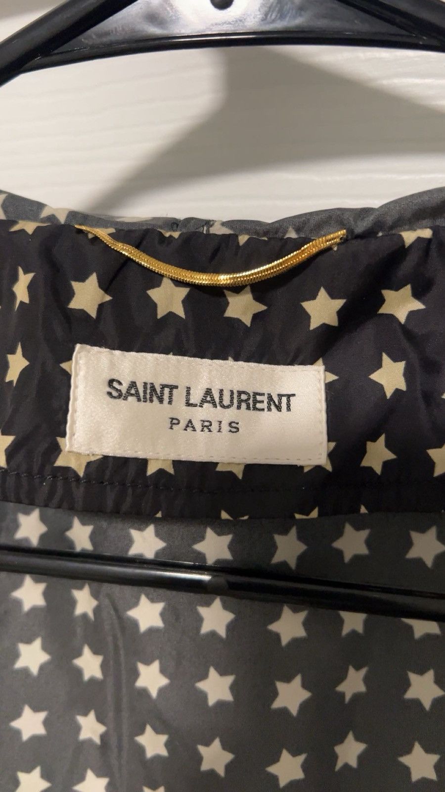 Saint Laurent Paris Star print windbreaker Size US S / EU 44-46 / 1 - 7 Thumbnail