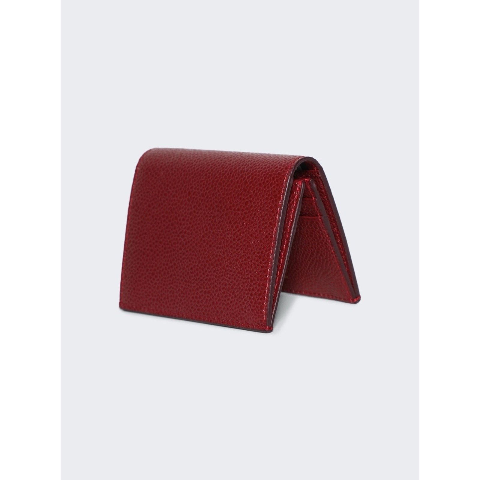 Thom Browne NWT $400 Thom Browne Leather Double Card Holder Wallet. Size ONE SIZE - 4 Thumbnail