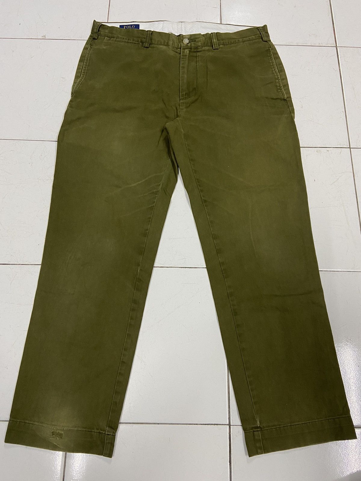 Polo Ralph Lauren POLO RALPH LAUREN CLASSIC POLO CHINO COTTON PANTS Size US 34 / EU 50 - 2 Thumbnail