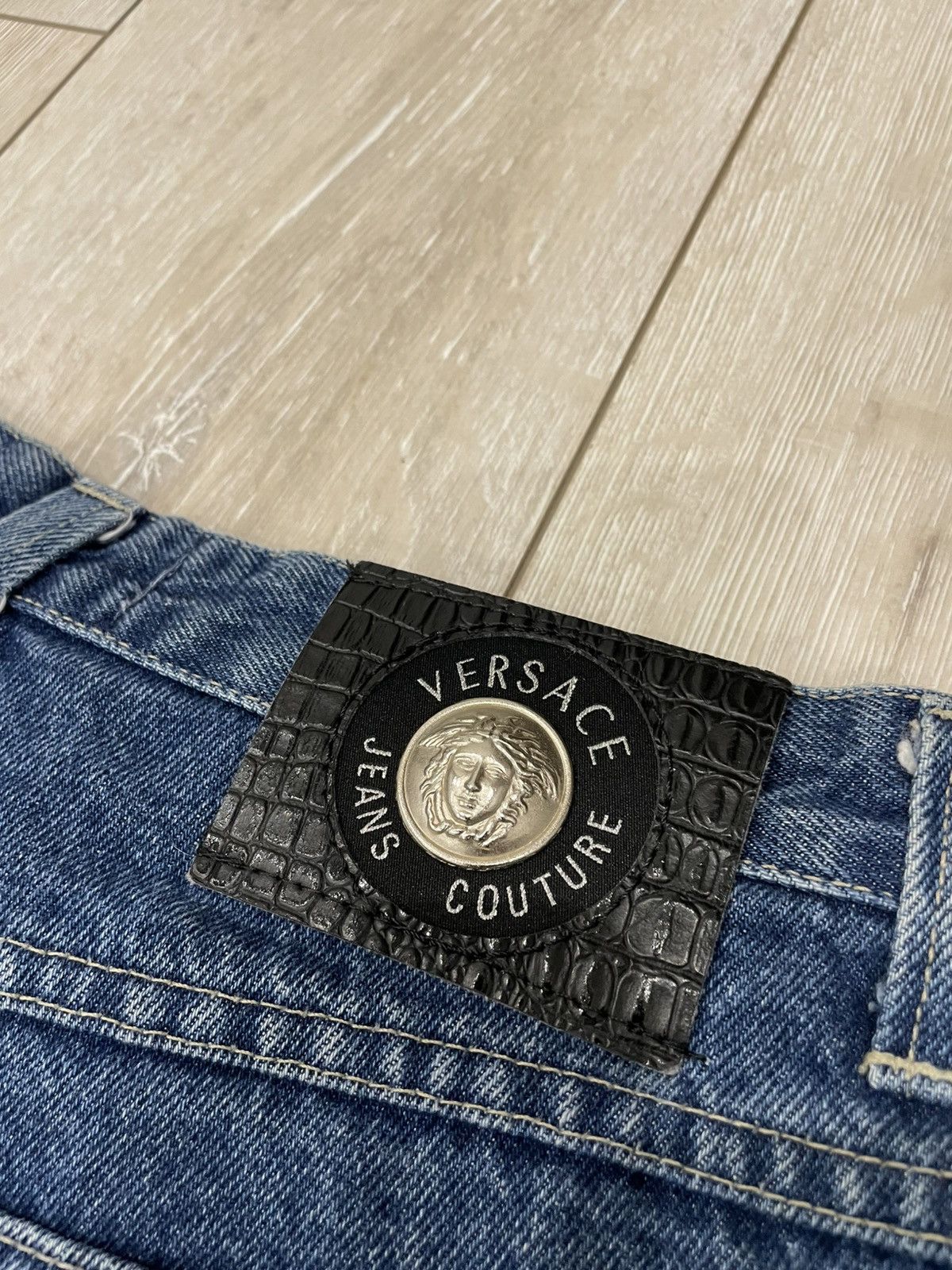 Versace Jeans Couture Vintage 90s Versace Jeans Couture Denim size 31 Size US 31 - 12 Thumbnail