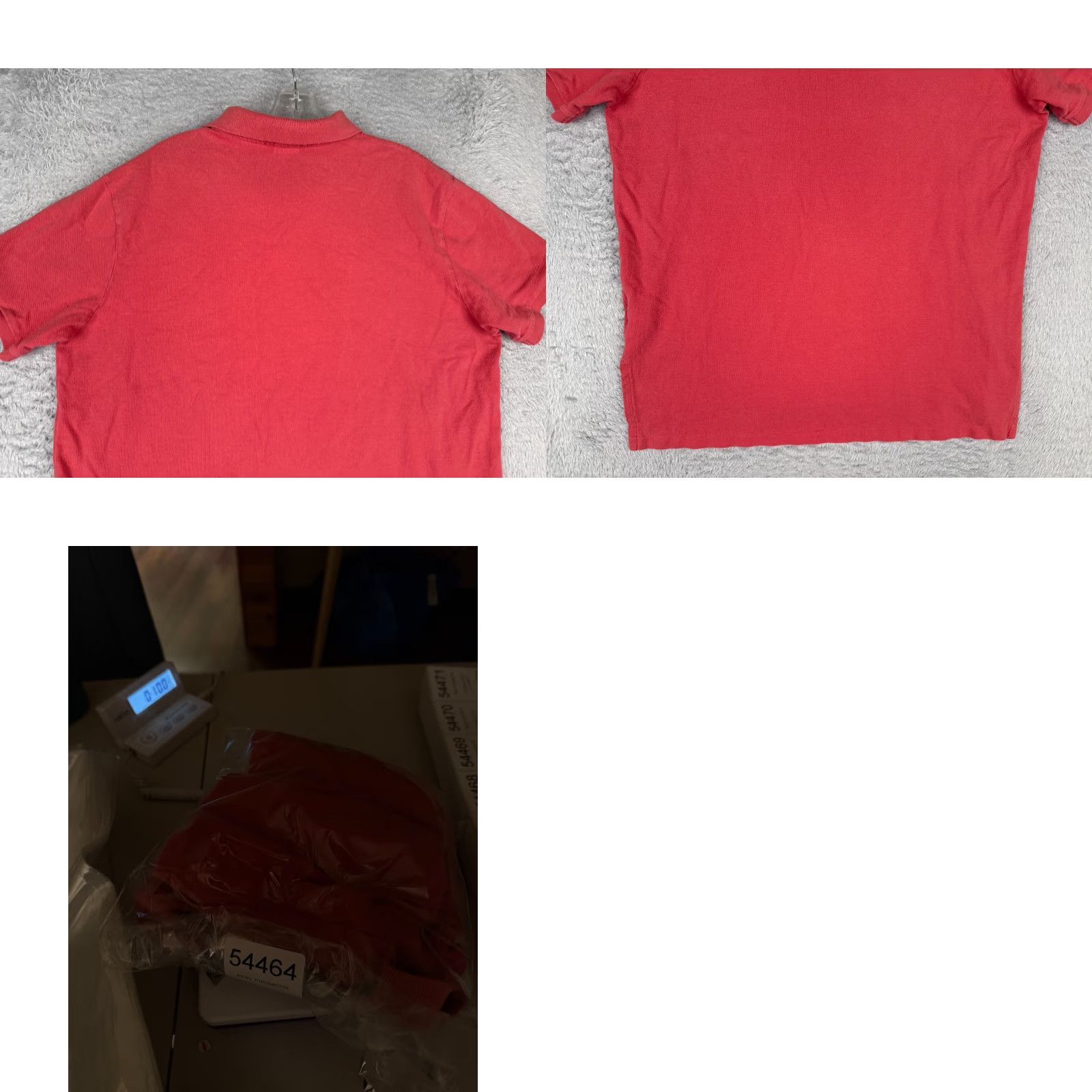 Ralph Lauren VINTAGE Ralph Lauren Polo Shirt Men XL Pink Slim Fit Polo Shirt Size US XL / EU 56 / 4 - 9 Thumbnail