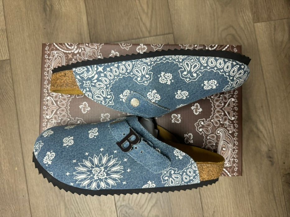Bravest Studios Denim Paisley Mule Clog - Size 11 - Ready to ship! - IN  HAND!