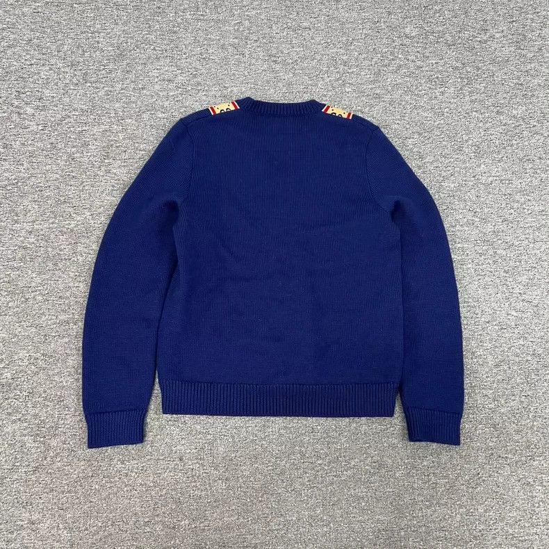 Gucci Gucci Double G jacquard V-neck knitted sweater 2502-Nextarr Size US S / EU 44-46 / 1 - 2 Thumbnail