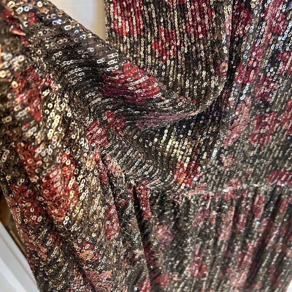 Saltwater Luxe Saltwater Luxe Sequin Floral print maxi Dress S Size S / US 4 / IT 40 - 9 Thumbnail