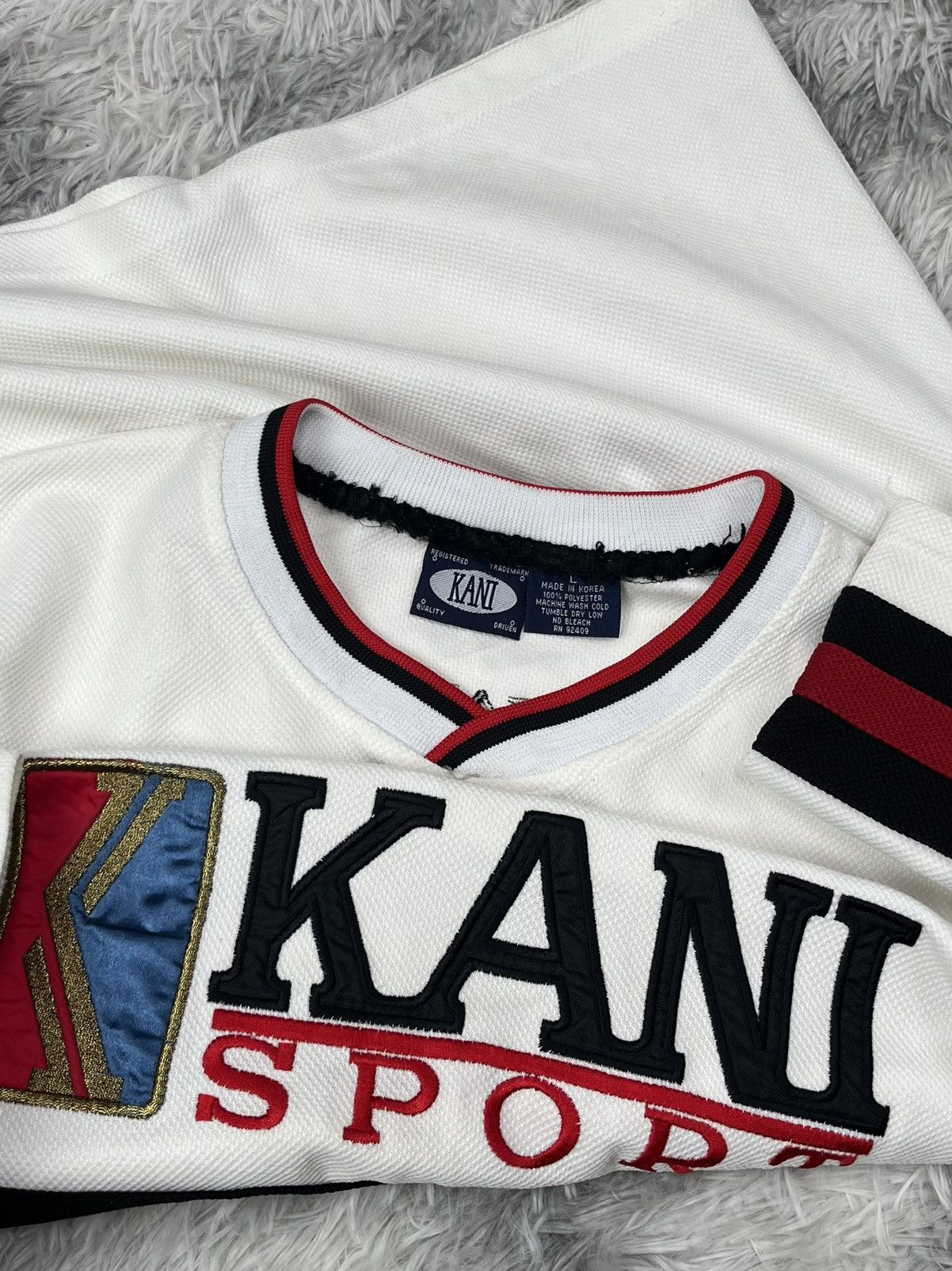 Karl Kani VINTAGE KANI SPORT JERSEY Size US L / EU 52-54 / 3 - 4 Thumbnail