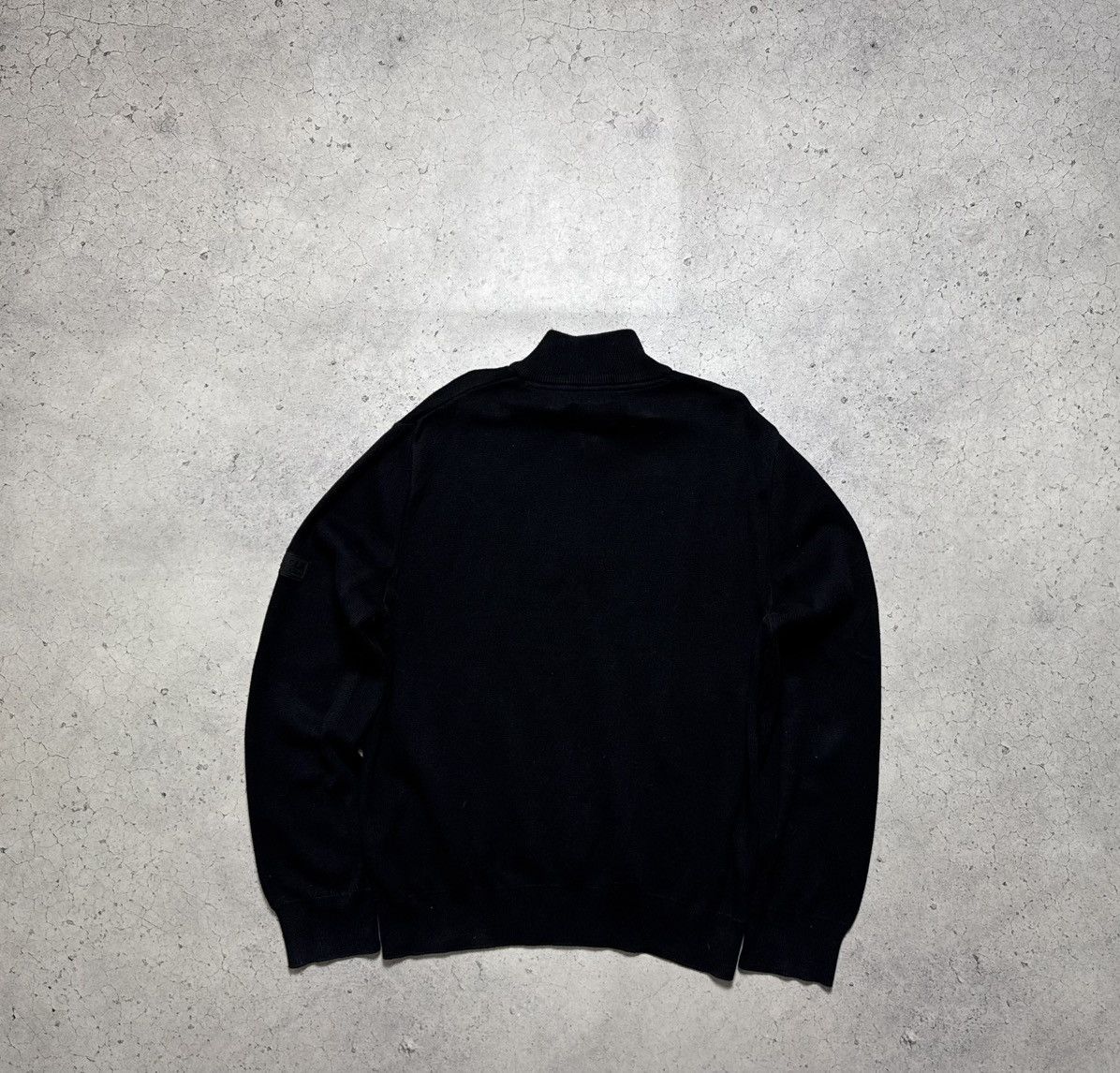 Barbour Barbour 1/4 Zip Black Sweatshirt Size L Size US L / EU 52-54 / 3 - 12 Thumbnail