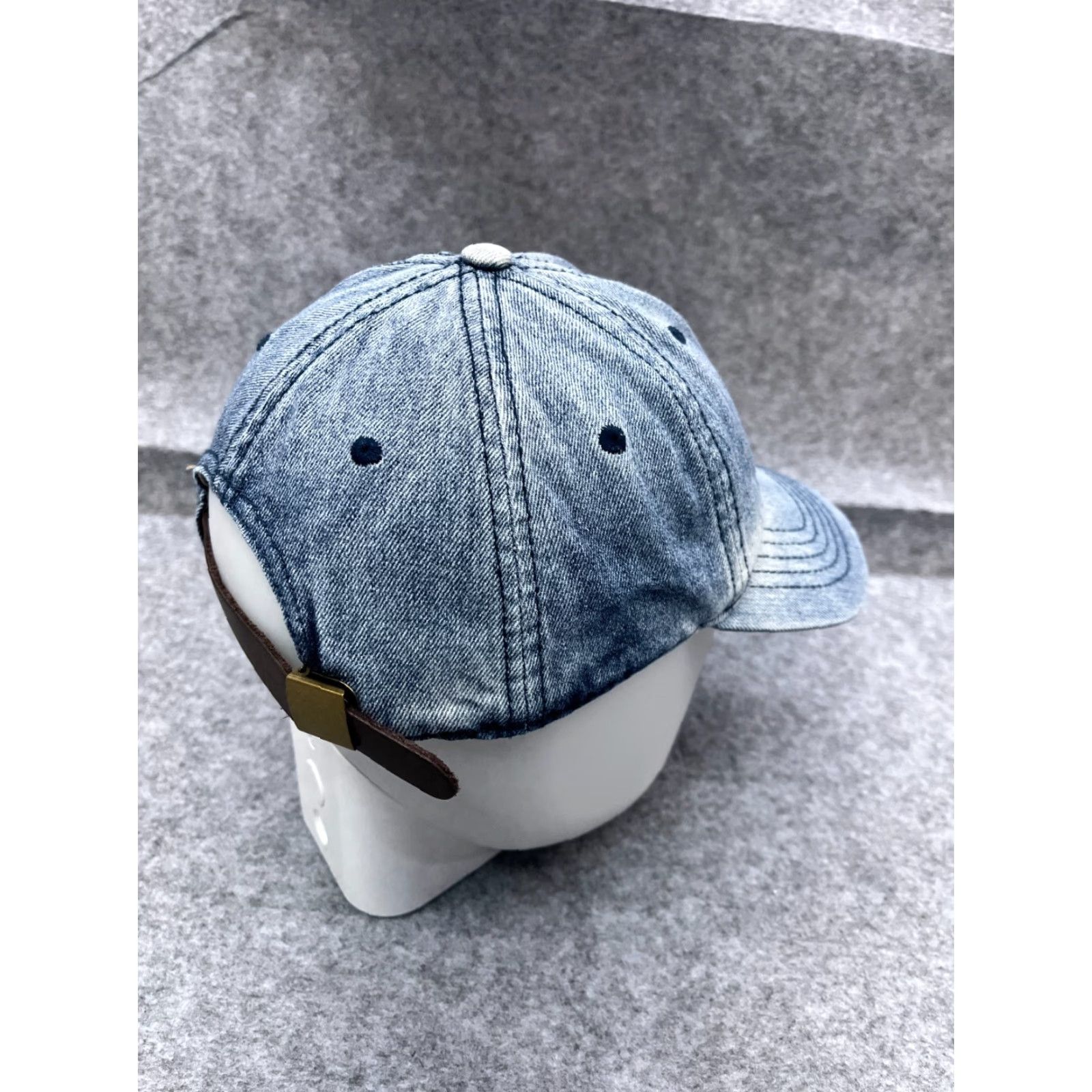 Walmart Walmart Hat Cap Strap Back Adult One Size Blue Denim Cotton Outdoors Size ONE SIZE - 7 Thumbnail