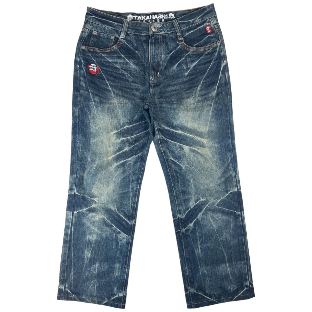 Other Vintage Big Train Japanese Embroidered Denim Jeans Size W36 Size US 36 / EU 52 - 3 Thumbnail