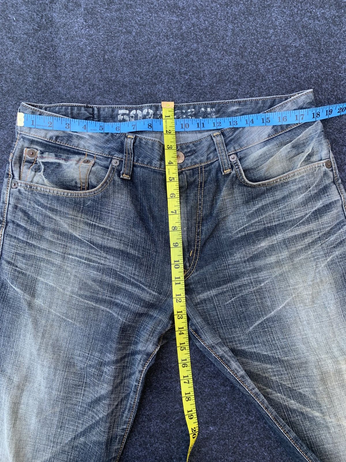 Edwin VINTAGE EDWIN 503 BLUE TRIP EDGELINE Size US 36 / EU 52 - 3 Thumbnail