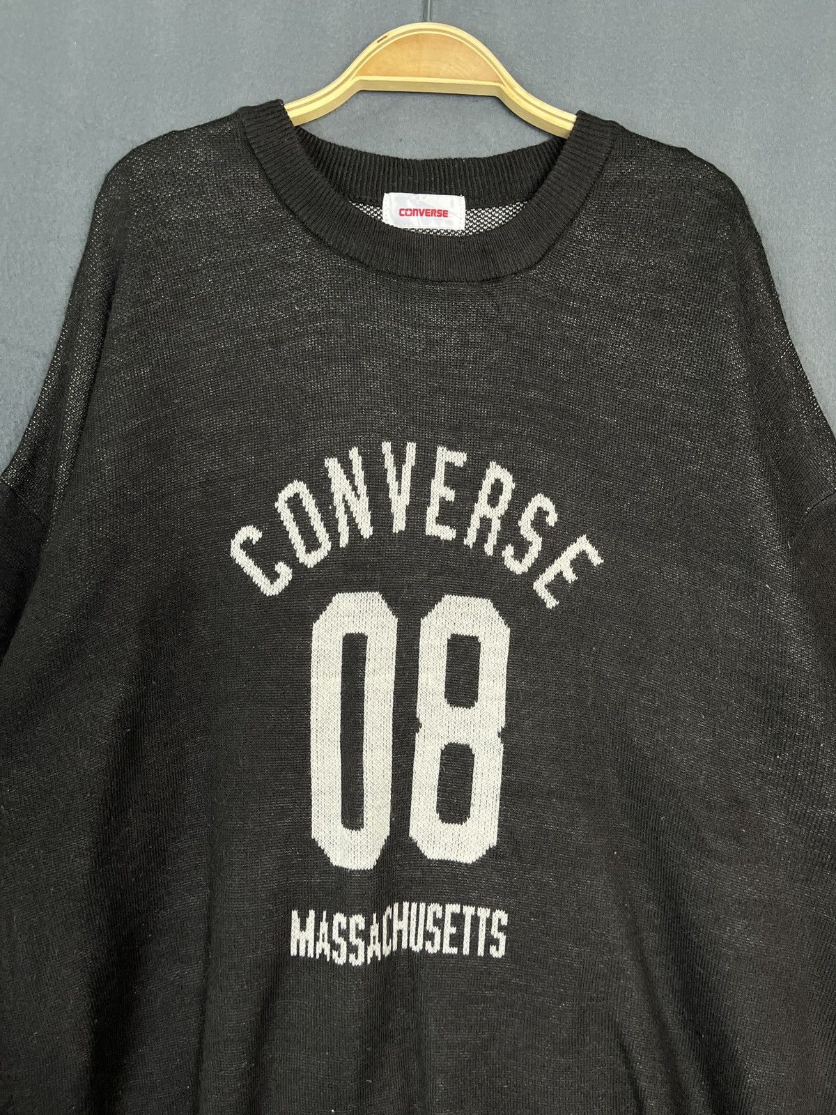 Converse × Japanese Brand Converse Massachusetts Knitted Sweatshirt Size 3L Size US XXL / EU 58 / 5 - 4 Thumbnail