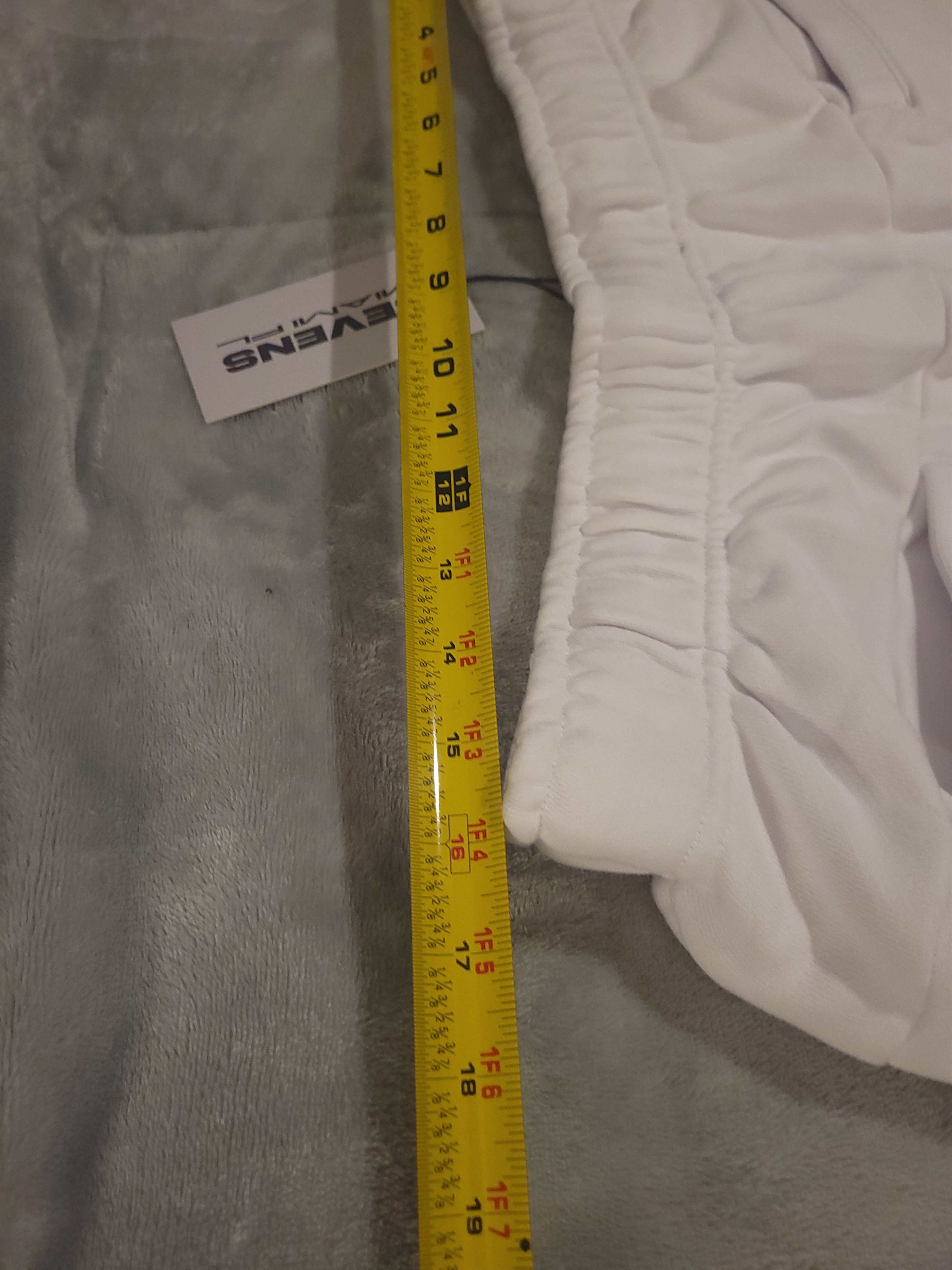 TRIPLE SEVENS Triple Sevens- White Wide Leg Flared Sweatpants-Men XL- BNWT Size US 36 / EU 52 - 17 Thumbnail