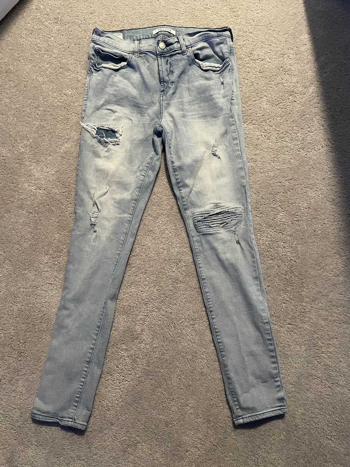 Pacsun × Vintage Pacsun Blue Jeans Size US 31 - 3 Thumbnail