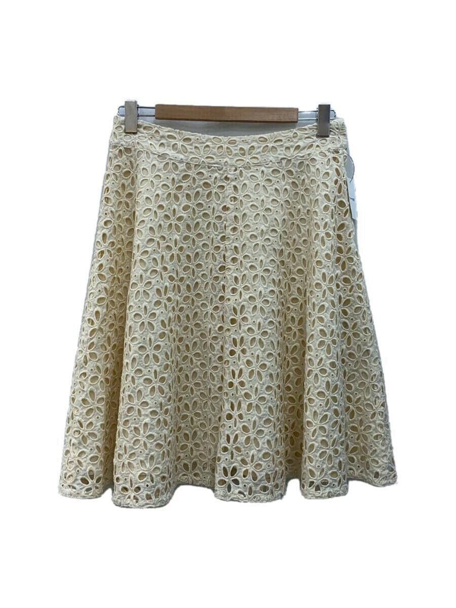 Yohji Yamamoto Perforated Flower Skirt Size 30" / US 8 / IT 44 - 1 Thumbnail