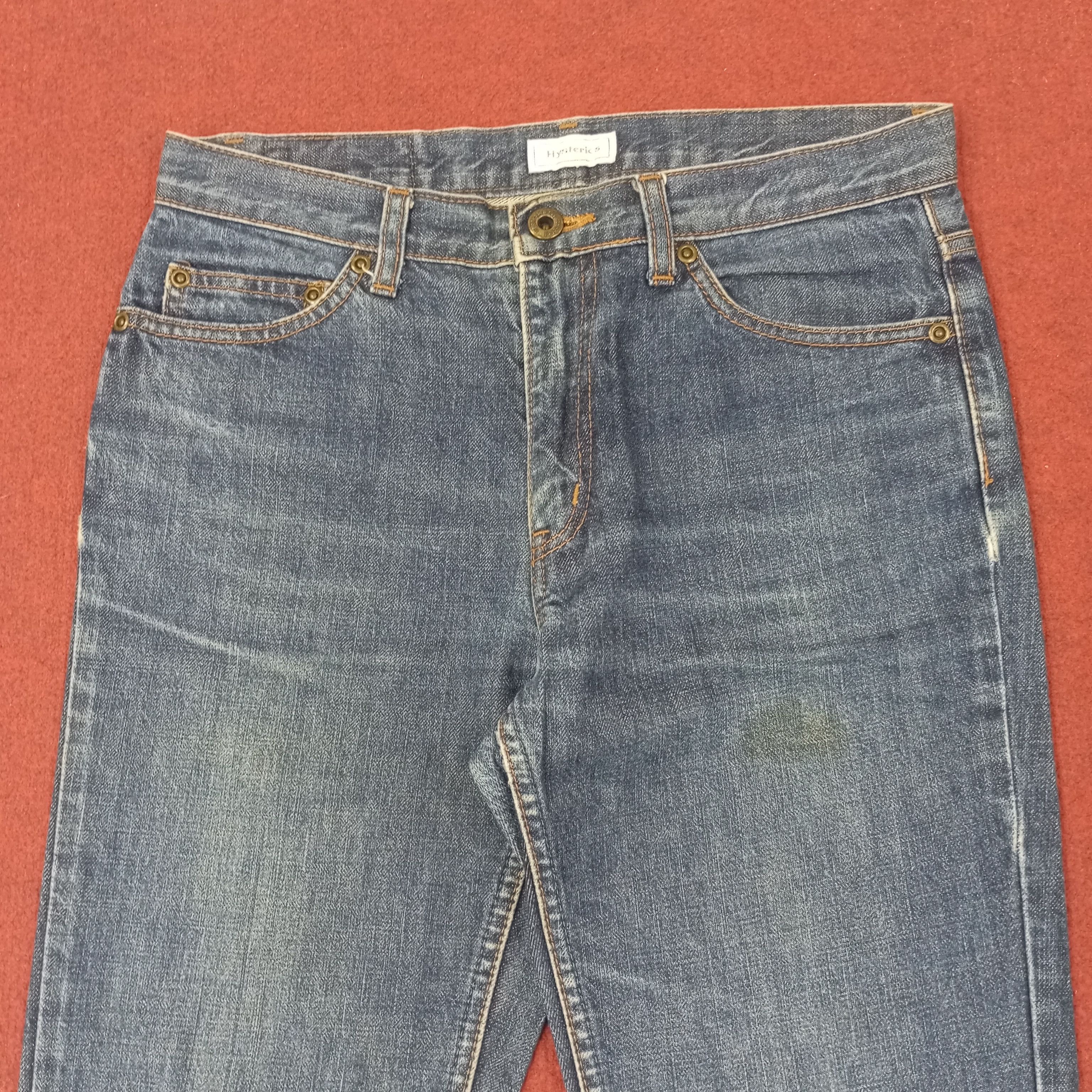 Hysteric Glamour Vintage Hysteric Glamour Japanese Brand Custom Jeans c244n13 Size US 29 - 4 Thumbnail