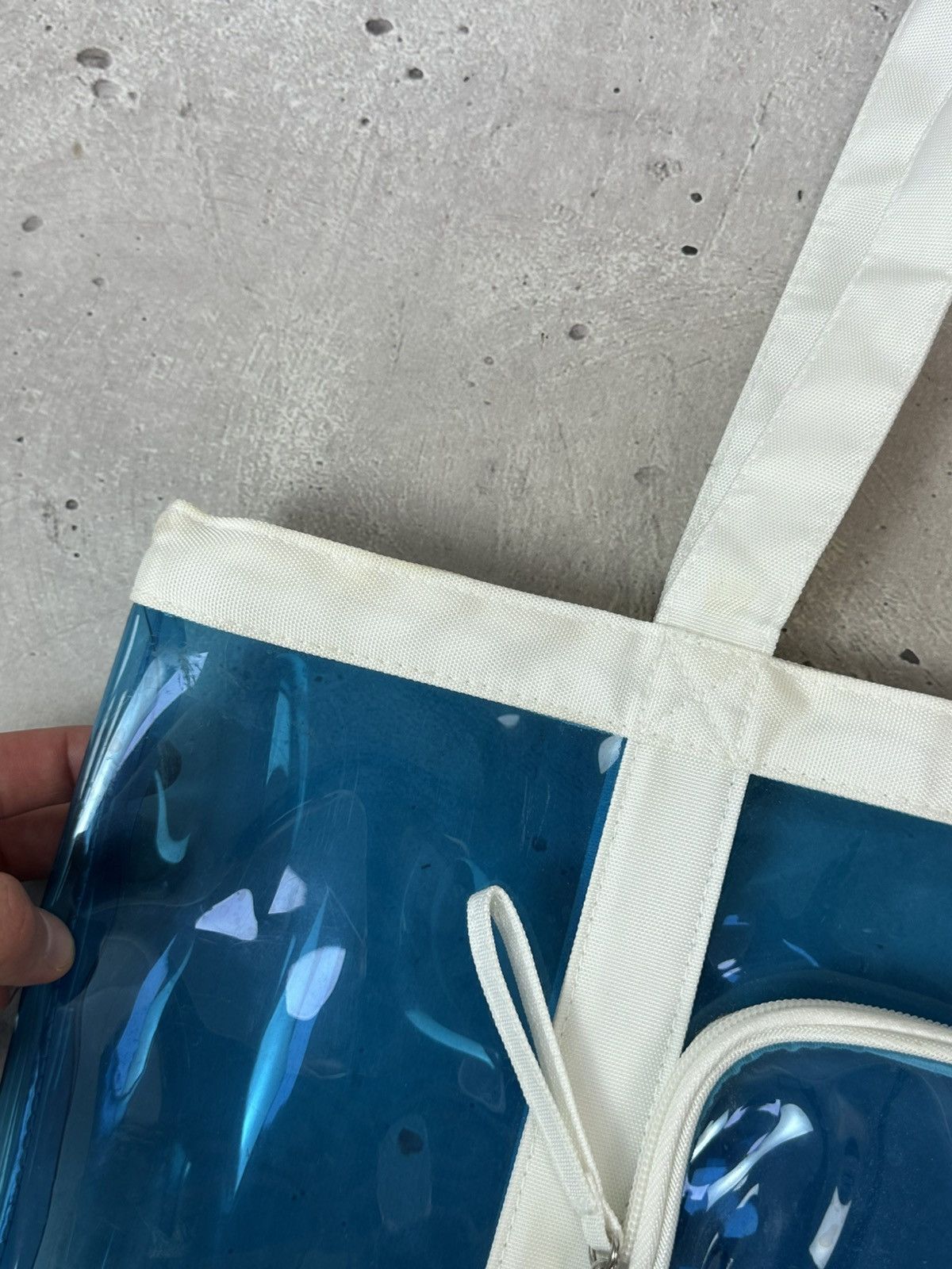 Dolce & Gabbana Vintage Dolce&Gabbana Light Blue Tote Beach Bag Size ONE SIZE - 6 Thumbnail