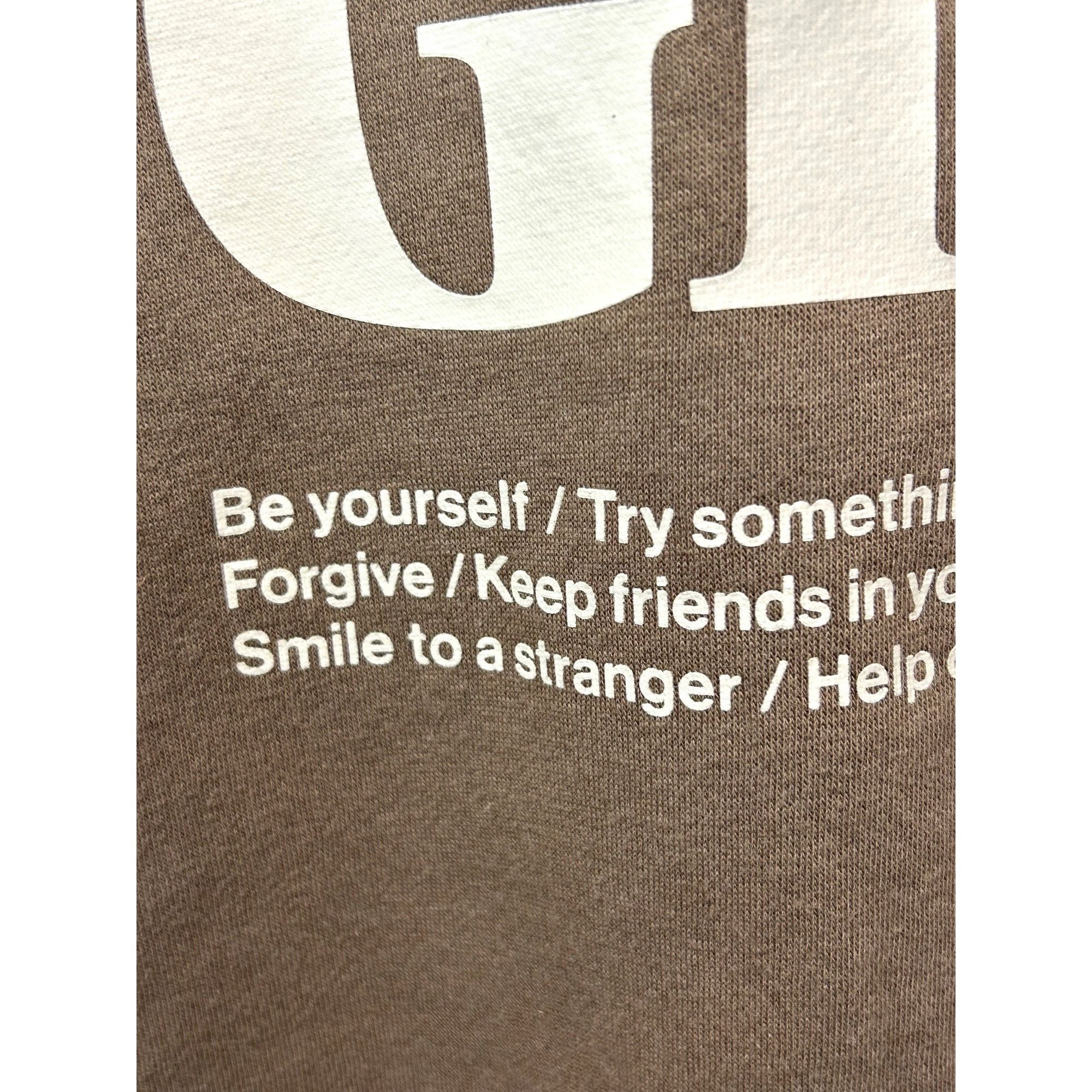 H&M H&M Men “Space To Grow” Brown Sweatshirt XL Crewneck Long Sl Size US XL / EU 56 / 4 - 5 Thumbnail