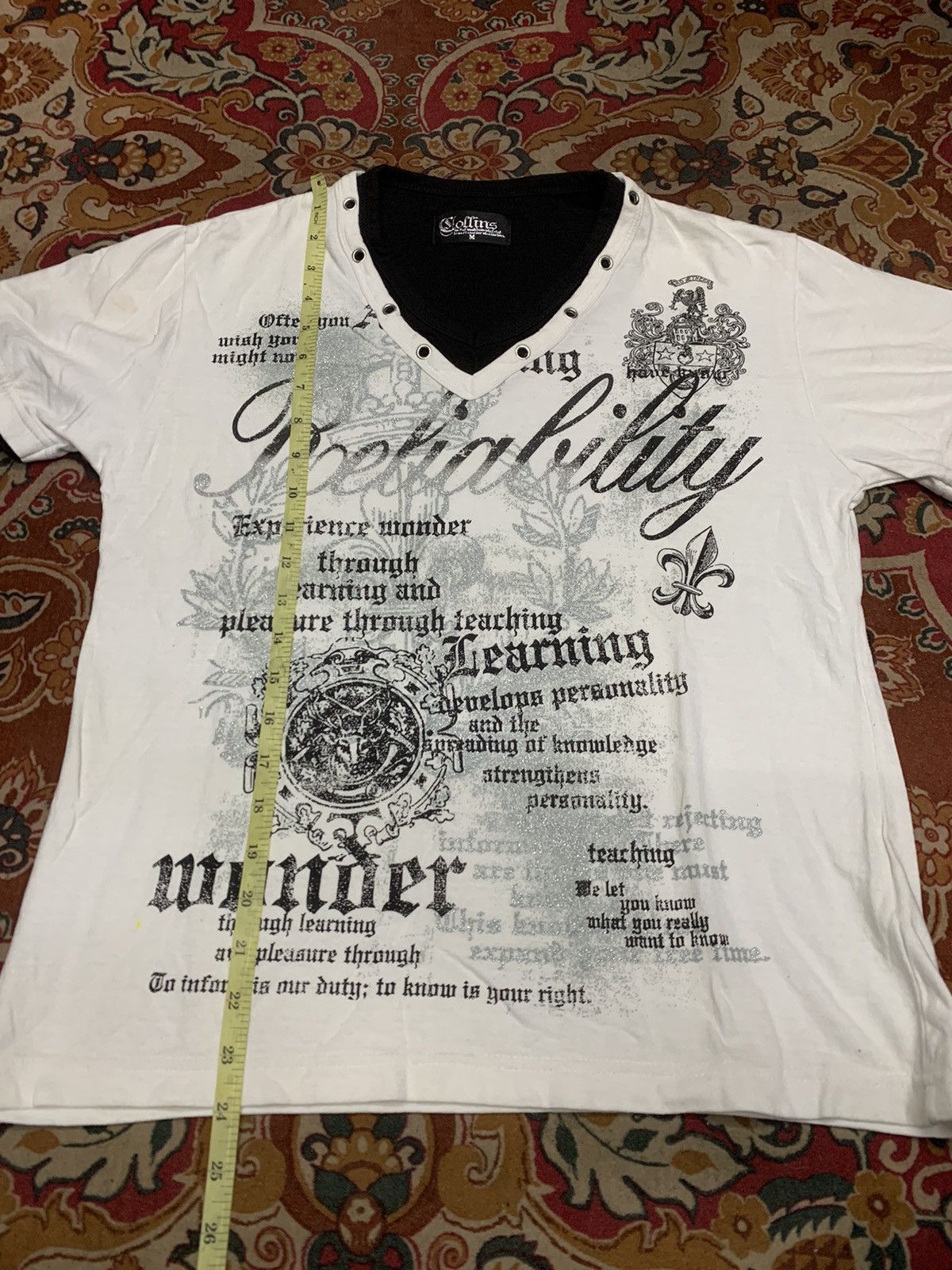 Hysteric Glamour × If Six Was Nine × Japanese Brand Scollins double layer poem style Size US M / EU 48-50 / 2 - 8 Thumbnail