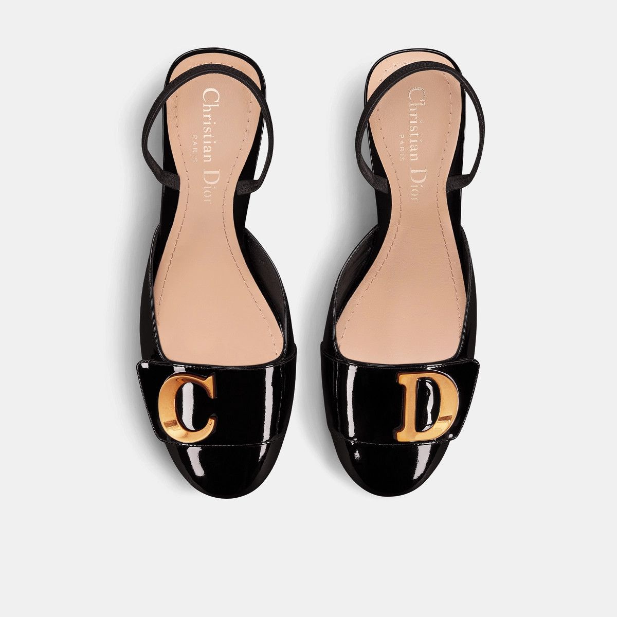 Dior o1bcso1str0226 Cest Dior Slingback Pump in Black Size US 8 / IT 38 - 4 Thumbnail