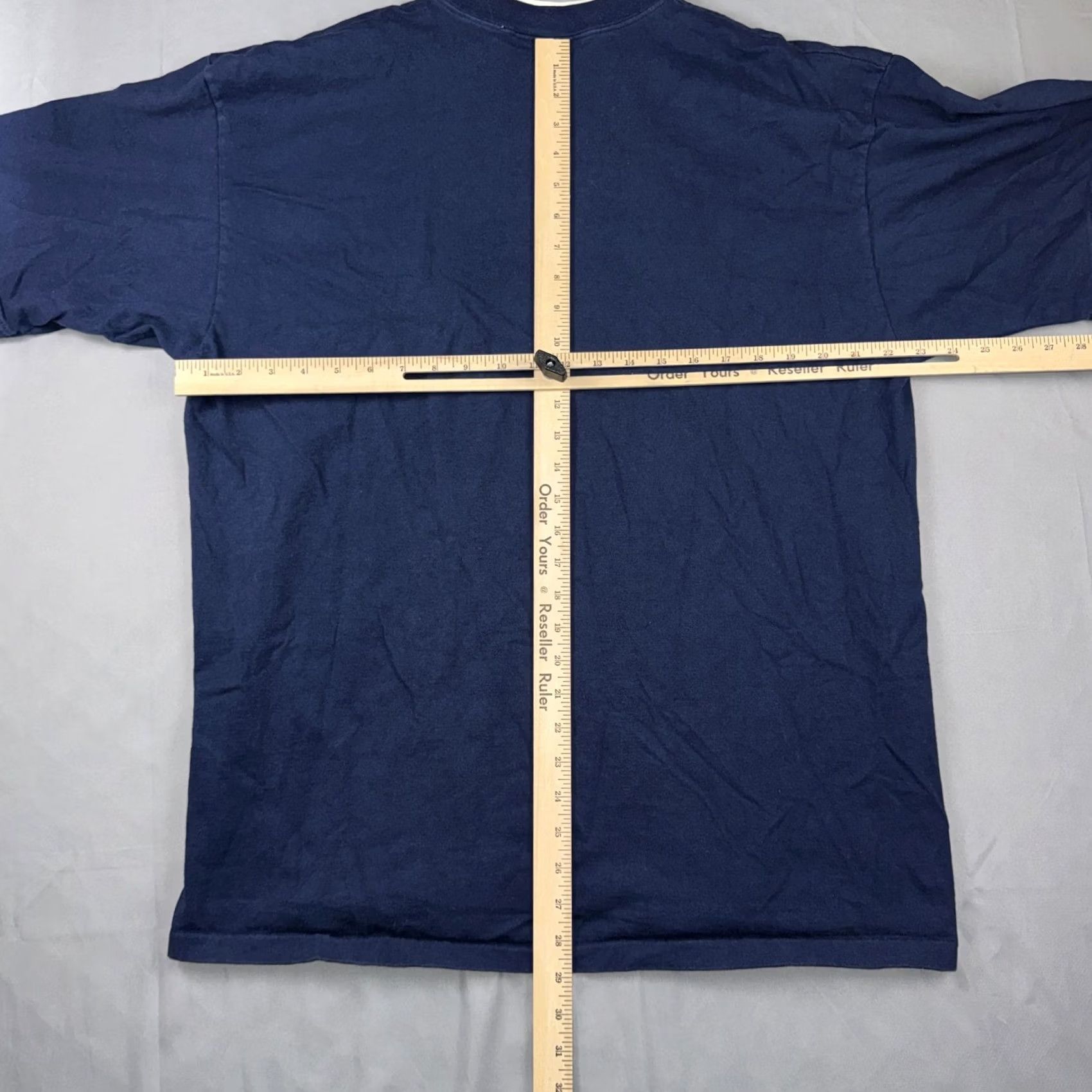 Vintage VINTAGE Top Stitch Shirt Womens 2X Blue Lighthouse Embroidered Ringer Tee USA Size XXL / US 16-18 / IT 52-54 - 5 Thumbnail