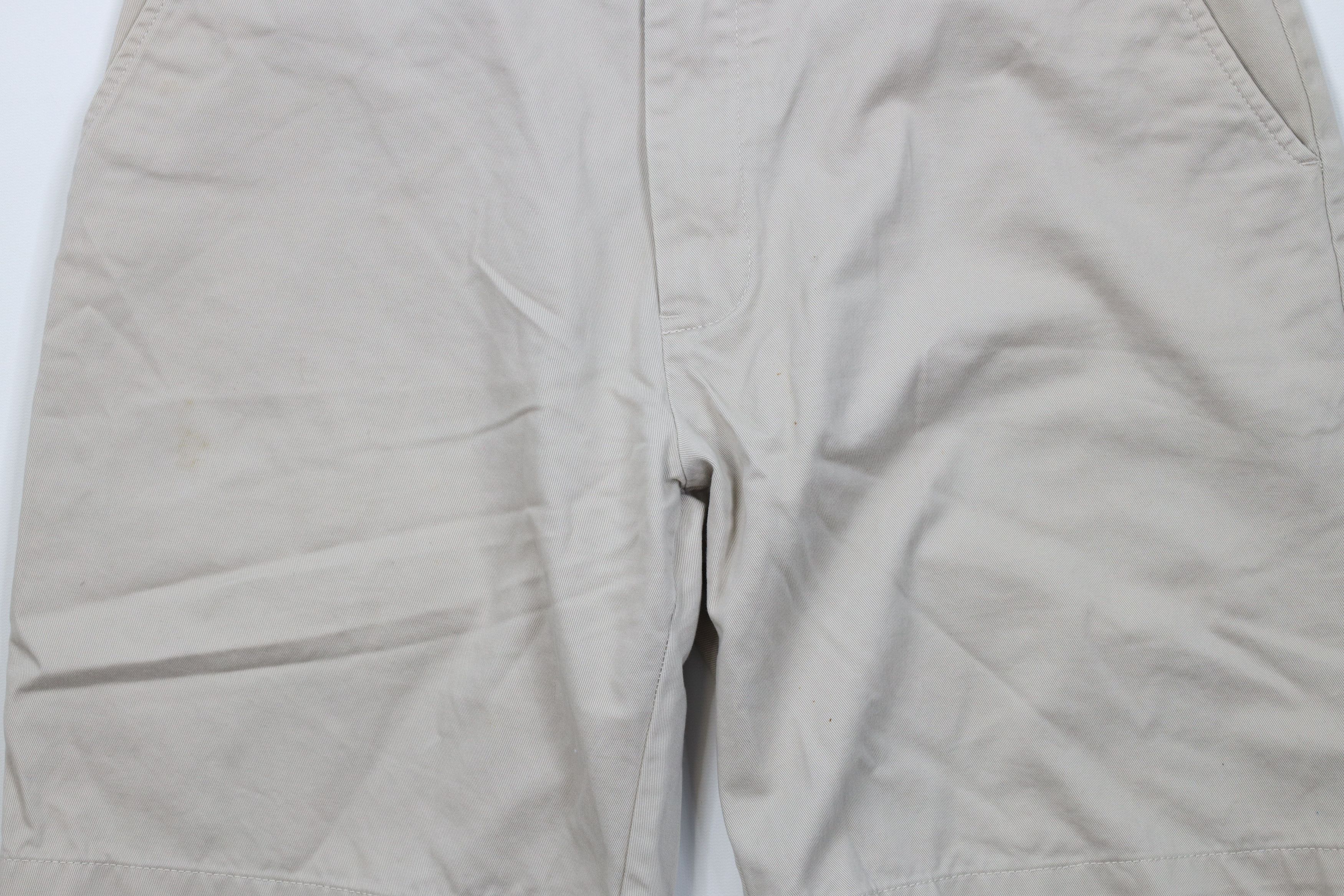 Ralph Lauren Vintage 90s Ralph Lauren Cotton Golf Chino Shorts Beige Size US 32 / EU 48 - 3 Thumbnail